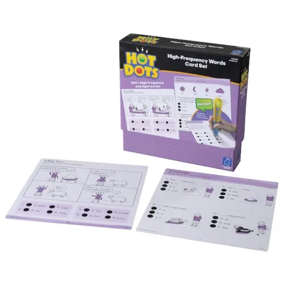 Educational Insights Hot Dots High-Frequency Words Set {1}