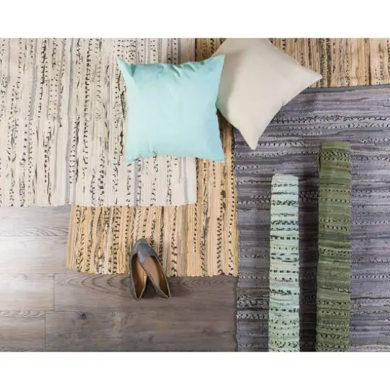 DII&reg; Multi Olive Green Rag Rug, 20" x 31.5" {7}