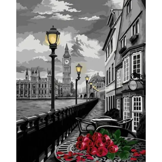 Crafting Spark Italian Romance Painting by Numbers Kit {1}