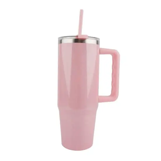 Stainless Steel Insulated Sparkle Tumbler by Ashland® Pink {1}