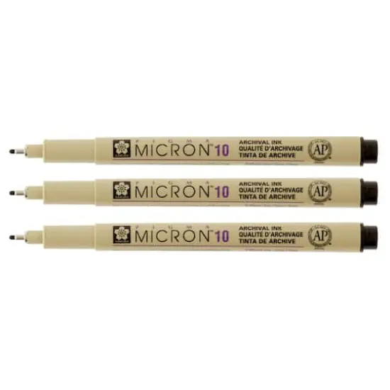 Pigma&reg; Micron&trade; Black Pen Set {6}