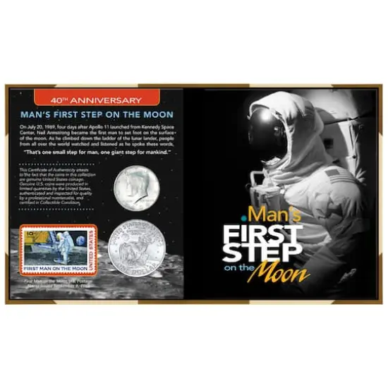 40th Anniversary Man's First Step on the Moon {1}