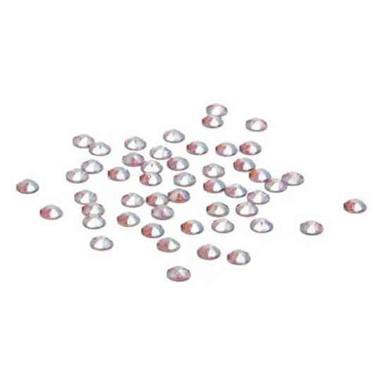 SS16 Round Hotfix Austrian Crystals by Bead Landing™, 50ct. Light Rose Aurora Borealis {5}