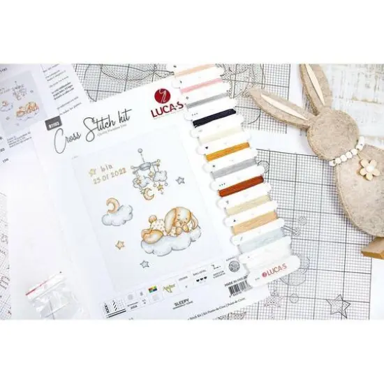 Luca-s Sleepy Counted Cross Stitch Kit {8}