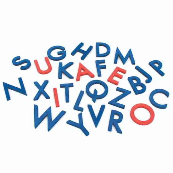 Junior Learning&reg; Rainbow Capital Letters Magnetic Activities Set  {4}