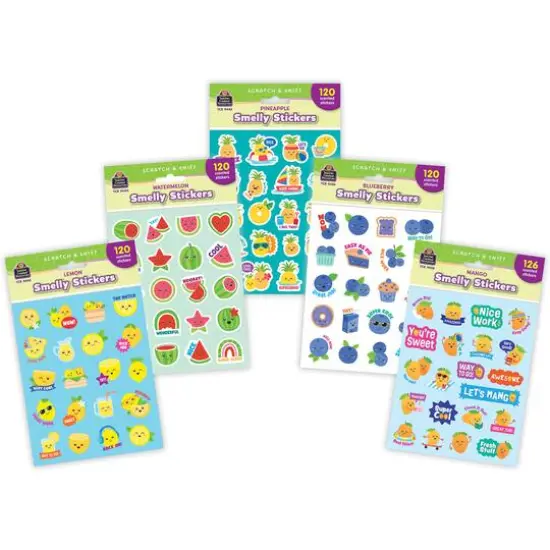 Teacher Created Resources® Fruit Smoothie Smelly Stickers, 606 Stickers {1}