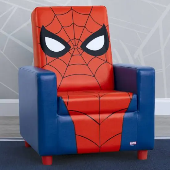Delta Children Spider-Man High Back Upholstered Chair {3}