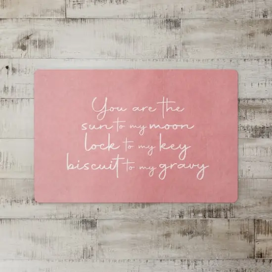 The Sun to my Moon 18" x 27" Floor Mat {3}