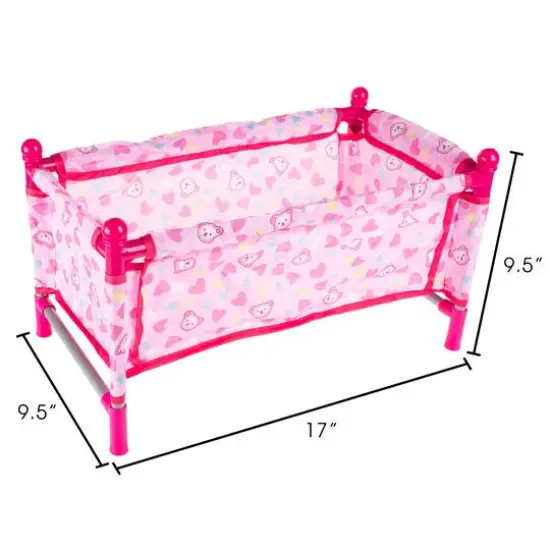 Mini Pack & Play Crib Baby Doll Bed & Playpen {3}