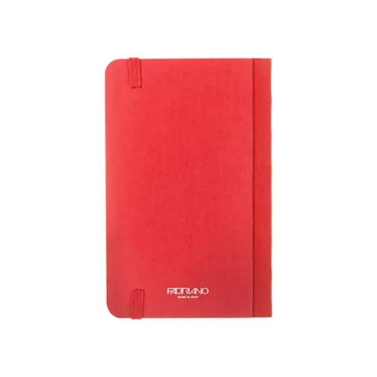 Fabriano&reg; EcoQua Plus Lined Red Fabric-Bound Notebook {9}