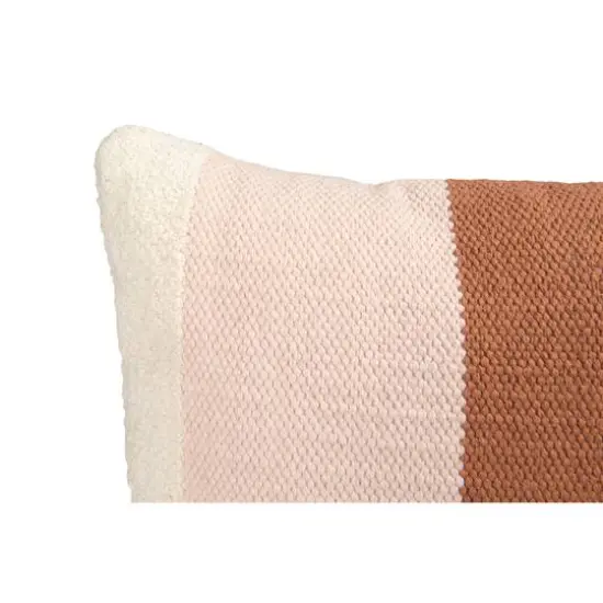 Hello Honey&reg; Multicolor Kilim Handwoven Cotton Lumbar Pillow {8}