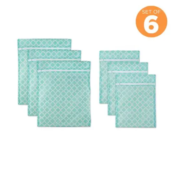 DII&reg; Aqua Lattice Mesh Laundry Bags, Set A {3}