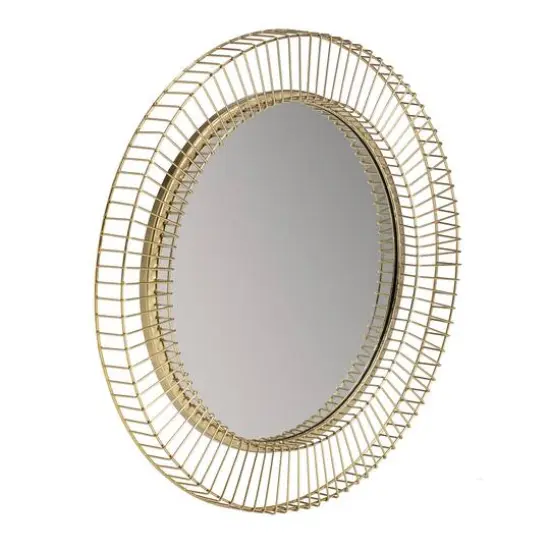 Habitat Argus 24" Golden Sunbeam Wall Mirror {5}