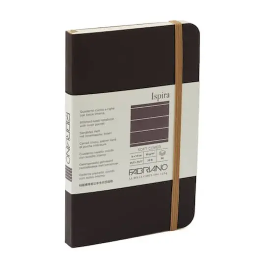 Fabriano&reg; Ispira Lined Softcover Notebook Brown {1}