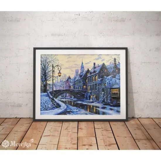 Merejka Winter Evening Counted Cross Stitch Kit {6}