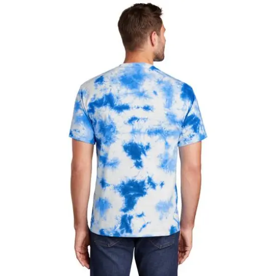 Port & Company&reg; Crystal Tie-Dye T-Shirt True Royal {5}