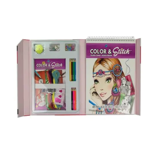 Style Me Up! Color & Stitch Art Kit {1}