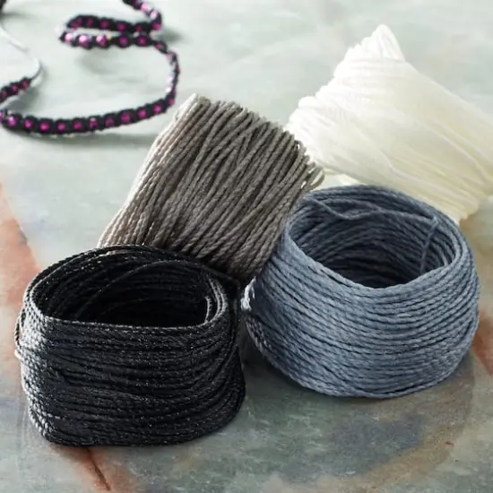 Beadsmith&reg; Knot-it!&trade; Day & Night Waxed Brazilian Cord  {3}