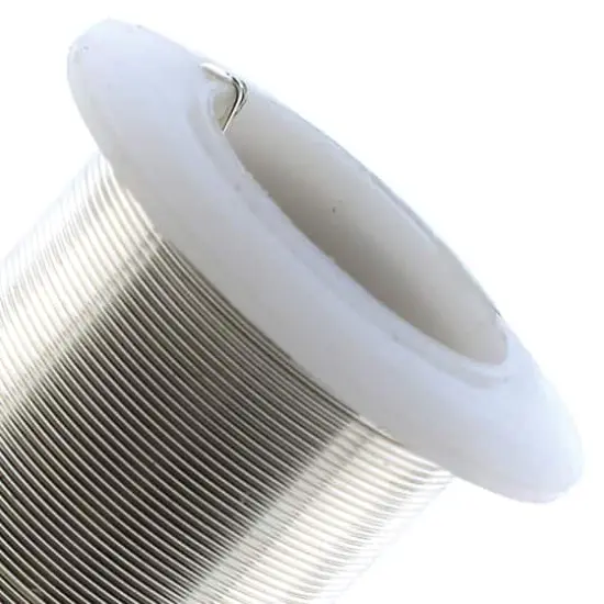 The Beadsmith&reg; Wire&trade; Elements 24 Gauge Tarnish-Resistant Wire Silver {6}