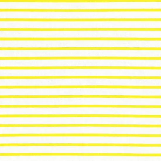 White & Yellow Stripes Cotton Fabric Mini Bolt by Loops & Threads&reg; {3}