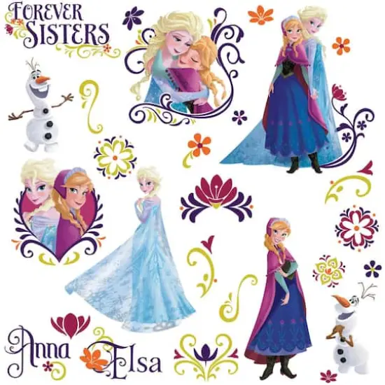 RoomMates Frozen Spring Peel & Stick Wall Decals {1}