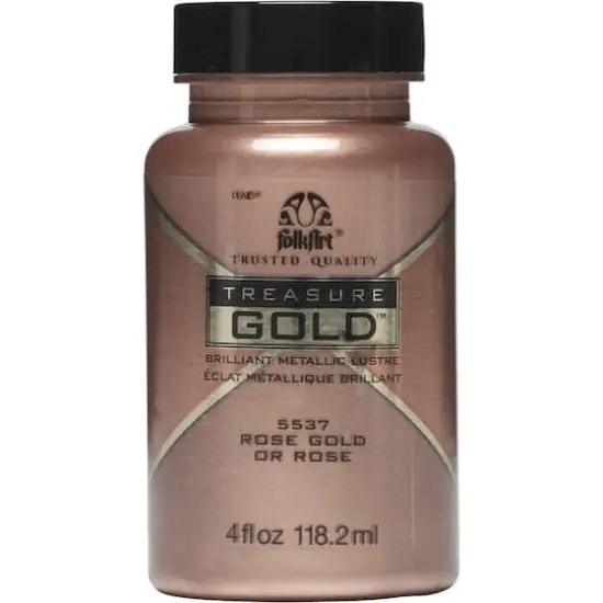 FolkArt&reg; Treasure Gold&trade; Metallic Paint Rose Gold {1}