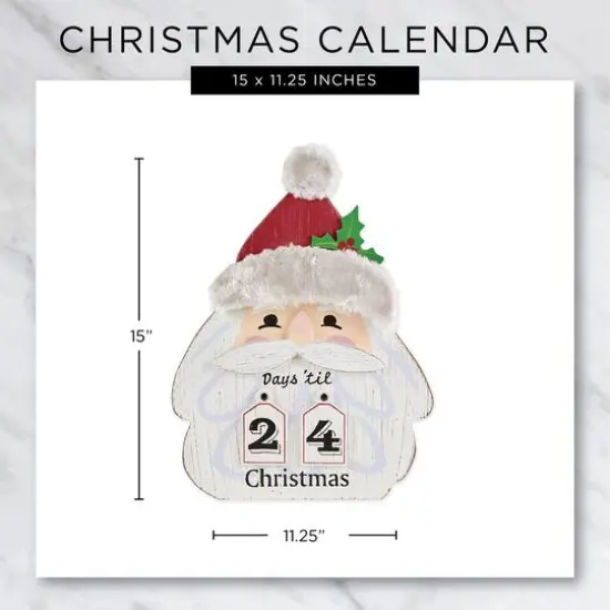 DII&reg; Santa Head Days 'Til Christmas Advent Calendar {7}