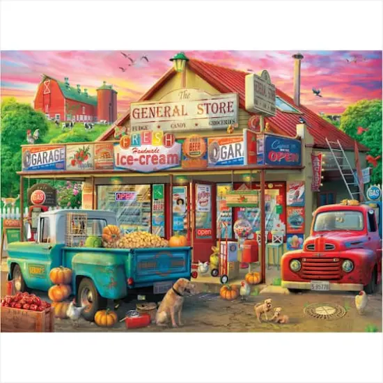 Assorted Country Life 1,000 Piece Puzzle {6}