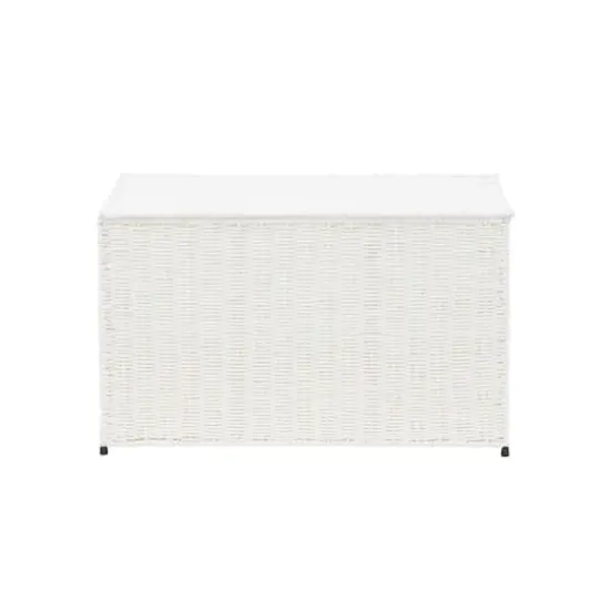 Household Essentials Large Woven Chest White {6}