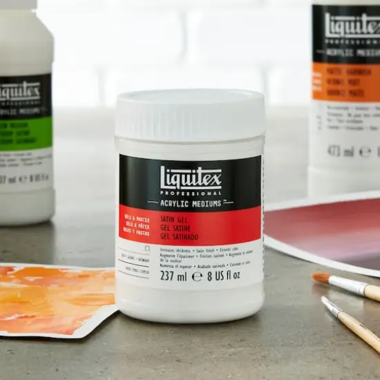 Liquitex&reg; Professional Acrylic Mediums&trade; Satin Gel {3}