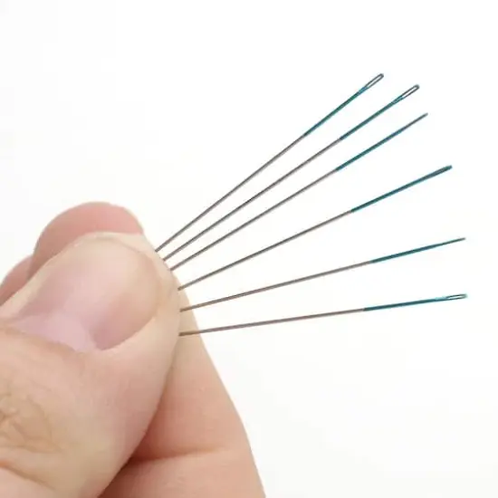 The Beadsmith&reg; ColorEyes&trade; No.11 Beading Needles, 6ct. {5}