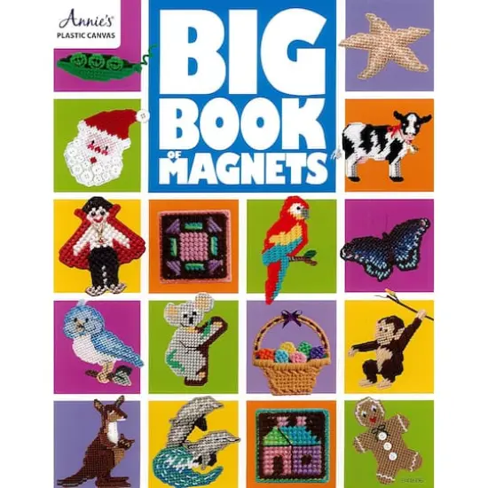 Annie's Big Book Of Magnets Plastic Canvas Book {1}