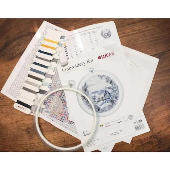 Luca-S The Winter Counted Cross Stitch Kit {5}
