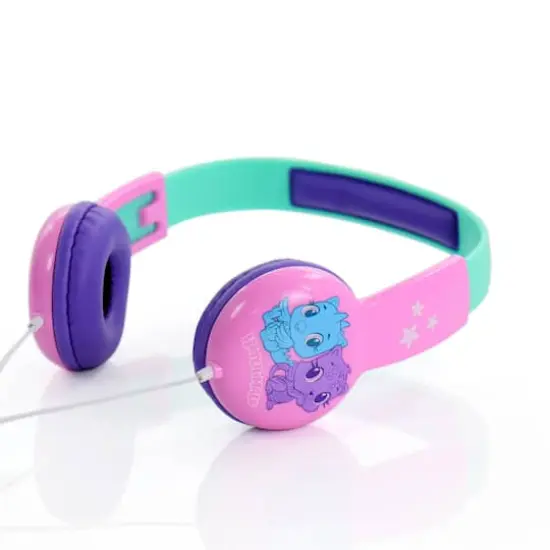 Hatchimals Pink & Blue Kid-Safe Headphones {6}
