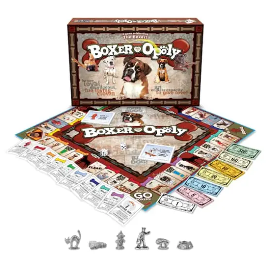 Late For The Sky Boxer-Opoly&trade; Board Game {6}