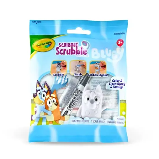 Assorted Crayola&reg; Bluey Scribble Scrubbie&reg;, 1pc. {8}