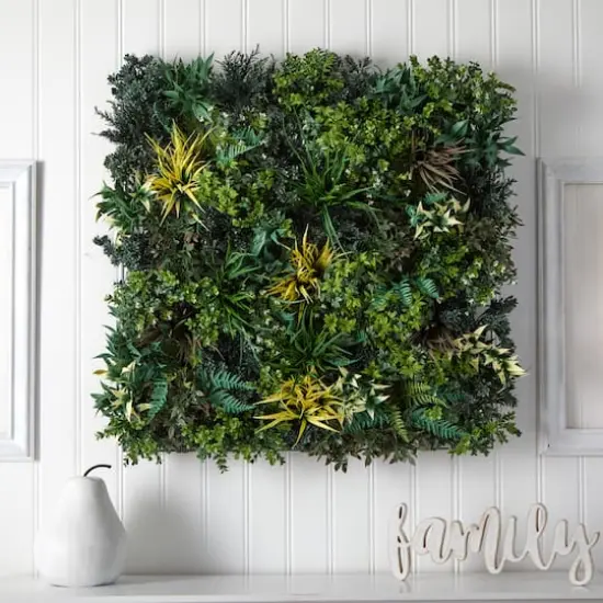 3ft. Greenery & Fern Wall Panel {5}