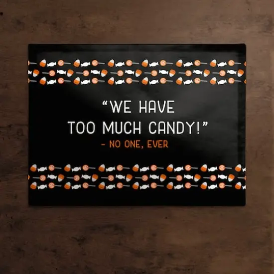 Too Much Candy Twill Placemat {3}