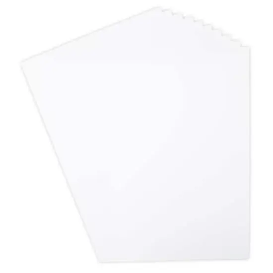 Sizzix&reg; Surfacez&trade; White 8.25" x 11.75" Smooth Cardstock, 60 Sheets {1}