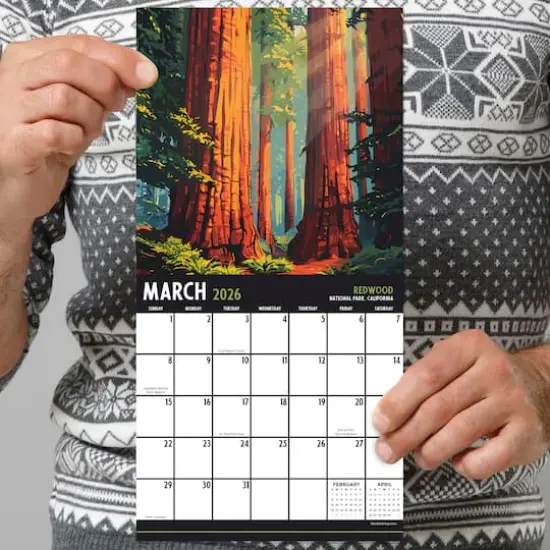 2026 National Parks-Art Mini Calendar {5}