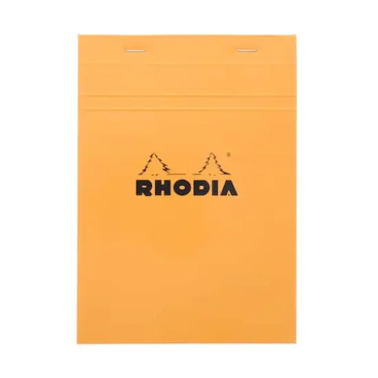 Rhodia&reg; Orange Graph Notepad {1}