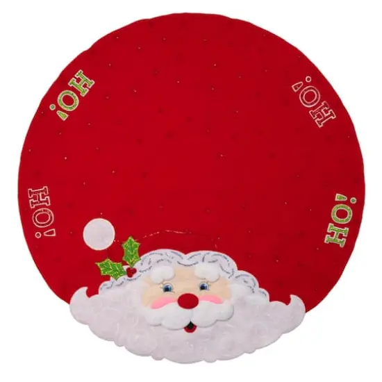 Bucilla&reg; Jolly Santa Felt Tree Skirt Kit {5}