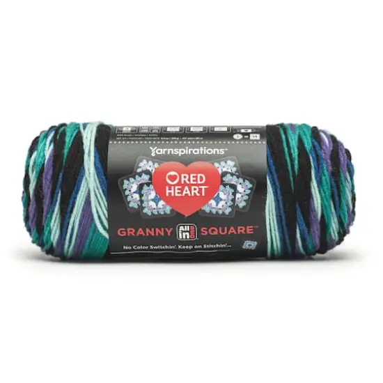 Red Heart&reg; All in One&trade; Granny Square&trade; Yarn Totally Teal {1}