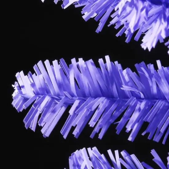 7.5ft. Unlit Lavender Slim Artificial Christmas Tree {5}