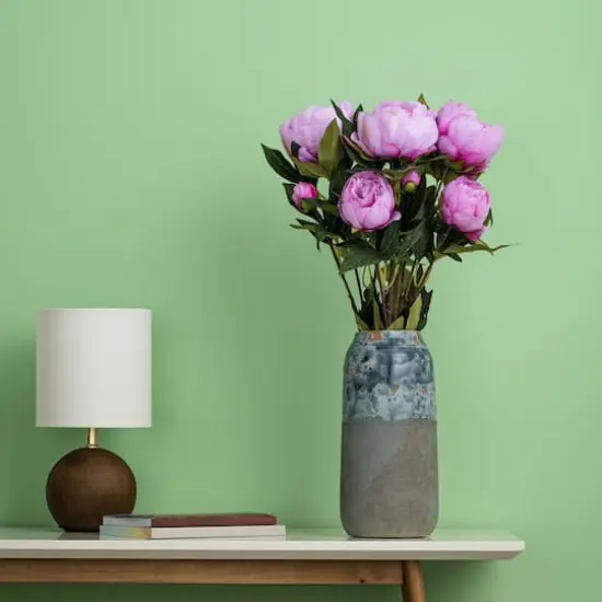 Artificial Cerise Peony Bush {3}