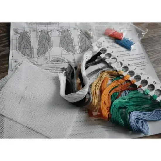 MP Studia Fox Ornament Plastic Canvas Counted Cross Stitch Kit {3}