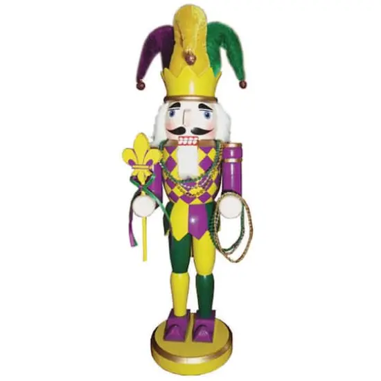Santa's Workshop 15" Mardi Gras Nutcracker {1}