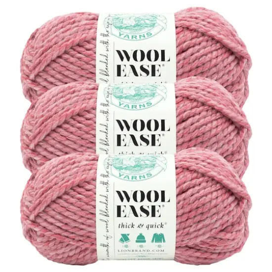 3 Pack Lion Brand&reg; Wool-Ease&reg; Thick & Quick&reg; Prints & Stripes Yarn Potion {1}