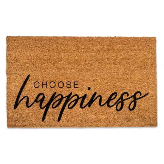 Choose Happiness 30" x 18" Door Mat {1}
