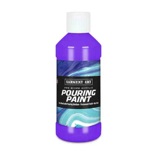 Sargent Art&reg; Acrylic Pouring Paint, 3ct. Violet {3}